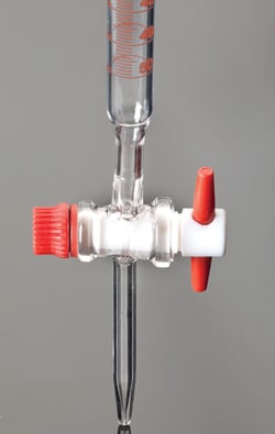 United Scientific Class B Burette with PTFE Stopcock:Burettes:General Purpose